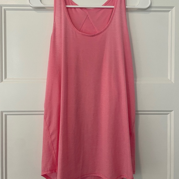 Lululemon Essential Tank Top Pleated Azalea Pink - Picture 4 of 6